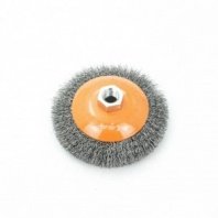Щетка металл. для УШМ 115мм/М14 тарелка пушистая Bohrer