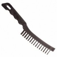 Щетка ручная 6-рядная, пласт. ручка, толщина проволоки 0,33мм, 260мм РемоКолор