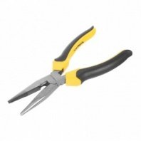 Длинногубцы 160мм, 2К рукоятки, NORMAL, HCS, РемоКолор (тонкогубцы)