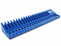 Держатель бит магнитный 10мм на 43 предмета 375x88x41мм JTC