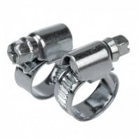 Хомут червячный 10-16мм, 50шт, ширина 0,7мм, упак. REXANT