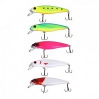 Воблер "Эктив Минноу", F, 8,0гр, 85мм, 0,0-1,5м, 5 цветов AZOR FISHING камуфляж