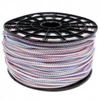 Шнур 8мм (200м) полипропиленовый с сердечником цветной 23 ктекс; 140 кгс