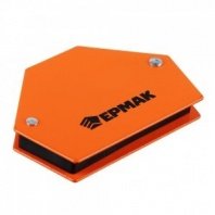 Угольник магнитный 6 углов, до 11кг, угол 30, 45, 60, 75, 90, 135 ЕРМАК