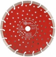 Алмазный диск сегмент 230x22,2х2,8мм, высота алмаз. слоя 10мм, GUS726 SEGMENT Grand hot press Trio Diamond