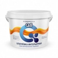 Шпатлевка финишная 3кг, акрил, Formula Q8