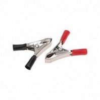 Зажимы для проводов 10А крокодил 2шт в комплекте REXANT, длина 50 мм, пакет БОПП