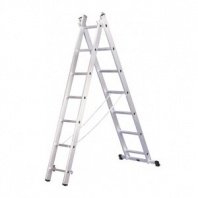 Лестница раздвижная алюм. (2х11) 3,12/5,36м ЭНКОР