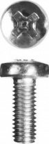 Винт DIN7985 5х12 ОЦ. кл. пр. 4.8, цинк, винт с полусферической головкой ЗУБР (5кг)