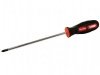 Отвертка SL 100мм х 6,0, шлицевая, 2К ручка CrV