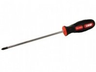 Отвертка SL 100мм х 6,0, шлицевая, 2К ручка CrV