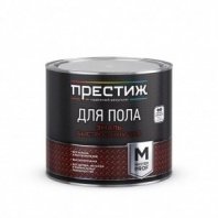 Эмаль для пола бежевая 1,9кг, быстросохнущ, акрил, полуглянцевая, Престиж Мастер
