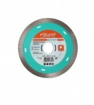 Алмазный диск сегмент 125х22,23мм, ТОНКИЙ, сухой рез, Sturm!