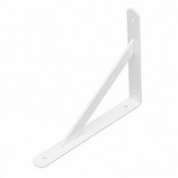 Кронштейн усиленный 250х200х30х4мм, белый// Сибртех