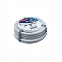 Провод ПВС 2x0,75 (5м), белый, ГОСТ 7399-97 REXANT