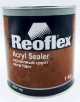 Грунтовка серая 1кг акриловая Reoflex