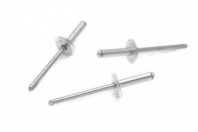 Заклепки 4,0х6 50шт, алюмин. с широким бортиком Дело техники ДТ