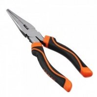 Длинногубцы 180мм, 2К рукоятки, полированные ЕРМАК (тонкогубцы) Мастер