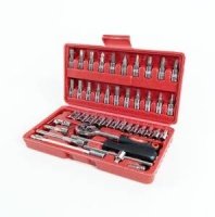 Набор инструментов 46 предметов, 1/4" Политех Quality