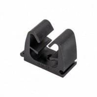 Опора для трубы без крепления ПП 16/20мм черный пластик Very