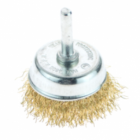 Щетка для дрели 50мм, чашка пушистая со шпилькой Sturm
