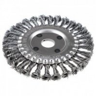 Щетка металл. для УШМ 150/22мм дисковая крученая ЕРМАК