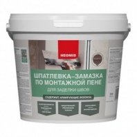 Шпатлевка по монтажной пене 1,4кг, для нар.и внутр. работ Neomid