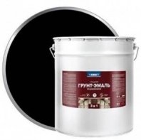 Грунт-эмаль черная 15кг, 3 в 1, PROREMONTT