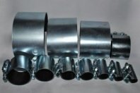 Хомут ремонтный краб 1"; Ду 25; Дн 32-35; шир.70