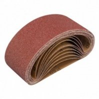 Лента шлифовальная 75х457 мм, Р60, 10шт, тканевая основа, Matrix