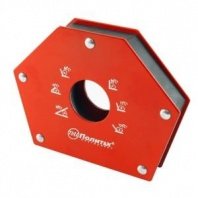 Угольник магнитный 6 углов, до 20кг, угол 30, 45, 60, 75, 90, 135