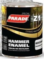 Эмаль молотковая темно-зеленая 0,45кг Parade Z1 Л-С