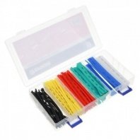 Термоусадочные трубки 100 шт в пласт кейсе ЕРМАК