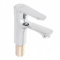 Смеситель для раковины Гранат, картридж 35мм, латунь, хром RAIN