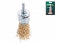 Щетка для дрели 25мм, чашка пушистая со шпилькой ВОЛАТ