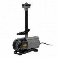 Насос фонтанный FNP31-24, 31 Вт, подъем 2,4 м, 1500 л/ч, колокольчик/2 каскада/гейзер// Denzel