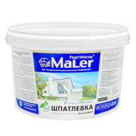 Шпатлевка фасадная 3кг, акрил, Радуга