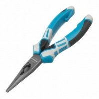 Длинногубцы 170мм, 3К рукоятки, прямые// Gross