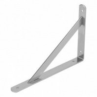 Кронштейн усиленный 400х280х30х4мм, оцинкованный// Сибртех