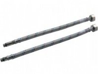 Подводка для смесителя 0,4м 1/2", М10, 2шт, нерж.сталь,