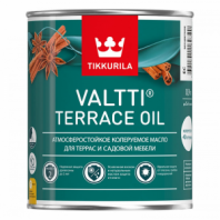 Масло для дерева Прозрачное 0,9л для террас VALTTI TERRACE OIL EC ТИККУРИЛА