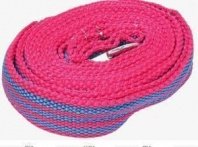 Трос буксировочный 3,5т, 4м, шириной 50мм крюк-петля, лента М5 МАЯКАВТО