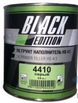 Грунтовка серая 0,8л+отв 0,2л акриловая Black Edition MAXTOR