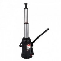 Домкрат гидравлический бутылочный 10 т, h подъема 225-574мм, двухштоковый ЕРМАК