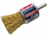 Щетка для дрели 25мм, чашка пушистая со шпилькой "Венчик", USP Успех