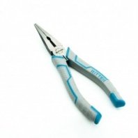 Длинногубцы 160мм, 2К рукоятка прямые (сталь CR-V) Ritter Profi