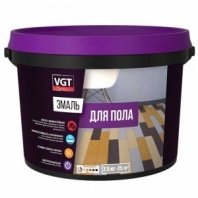 Эмаль для пола венге 1кг, акрил, полуматовая, VGT, ВД-АК-1179