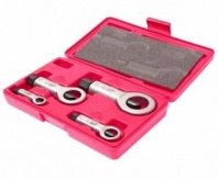 Набор гайкорубов 4шт, 9-27мм, 15/16"-11/8" в кейсе, JTC