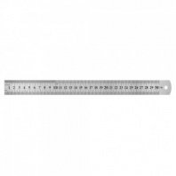 Линейка 300мм, металл. Ермак