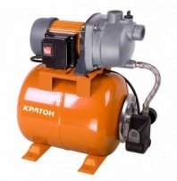 Насосная станция 24л, напор 50м, 800Вт, 50л/мин, Кратон AWP-800S-24